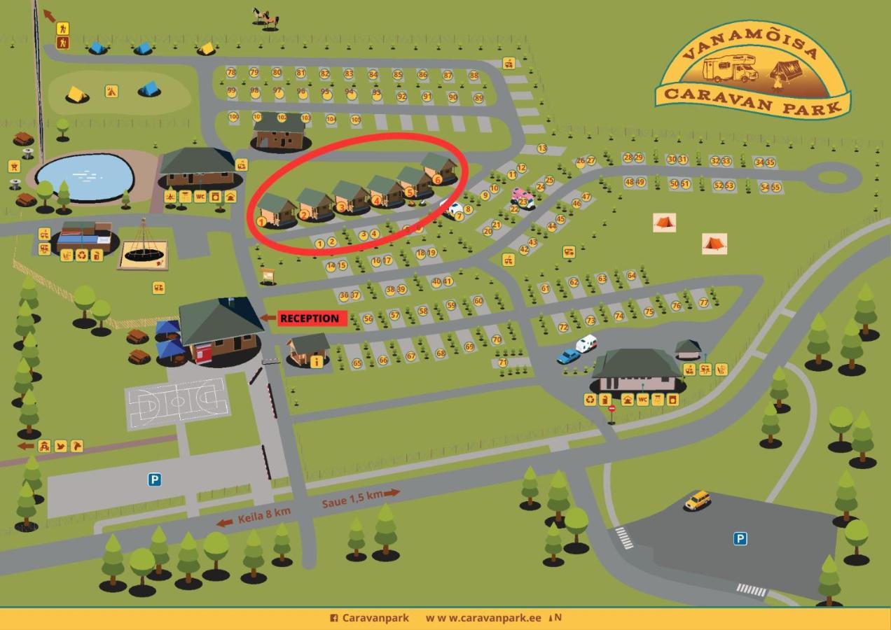 Vanamoisa Caravan Park Saue Esterno foto